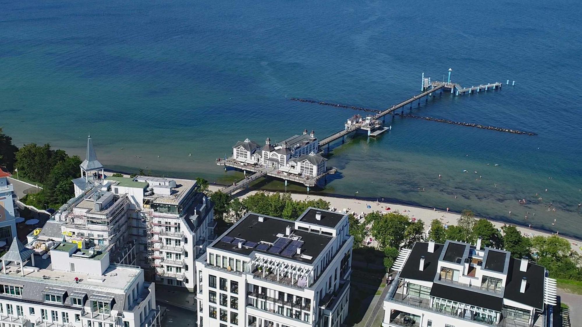 Haus Baltic 12 Mit Balkon - Zentrale Lage Im Ostseebad Sellin Extérieur photo