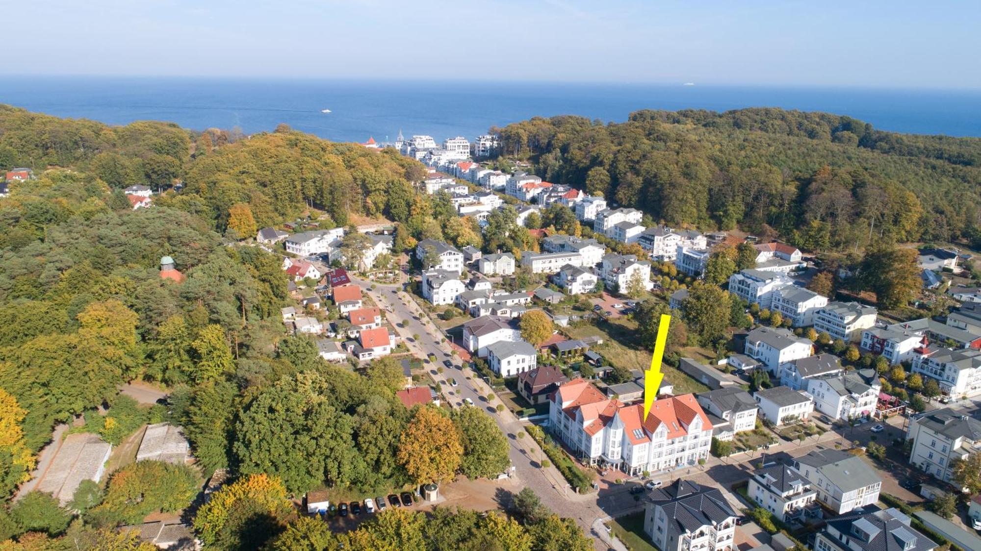 Haus Baltic 12 Mit Balkon - Zentrale Lage Im Ostseebad Sellin Extérieur photo
